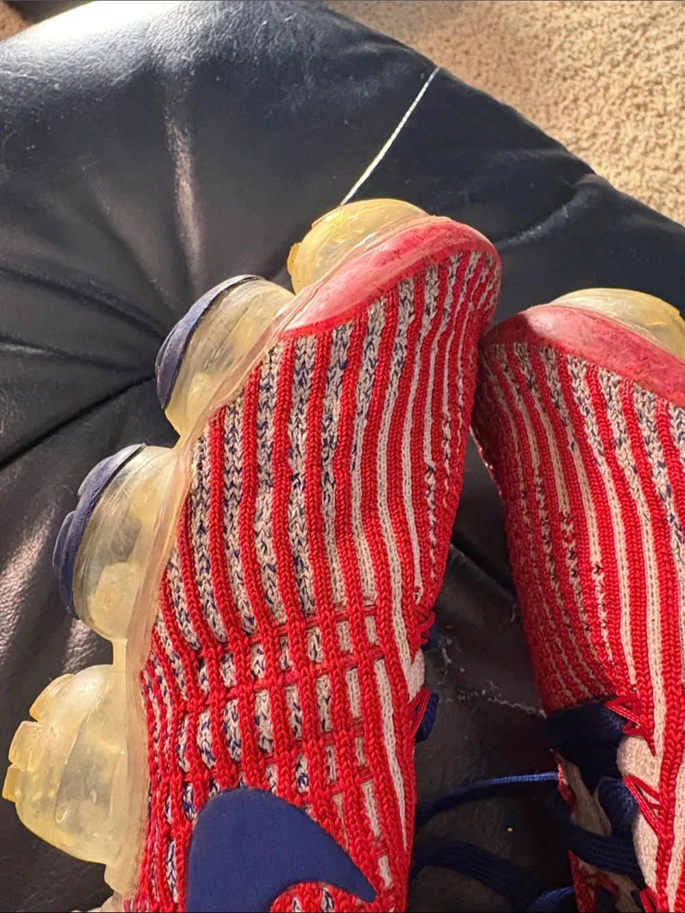 Nike Men’s activewear - Air VaporMax 3.0 Flyknit 'USA' SZ: 9 US